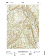 US Topo 7.5-minute map for West Danby NY