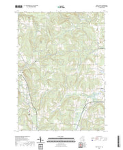 US Topo 7.5-minute map for West Valley NY