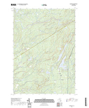 US Topo 7.5-minute map for Woodgate NY