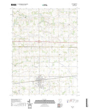 US Topo 7.5-minute map for Ada OH