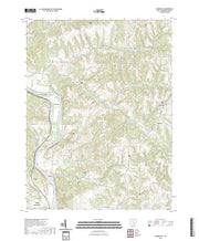 US Topo 7.5-minute map for Adamsville OH