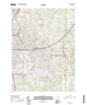 US Topo 7.5-minute map for Akron East OH