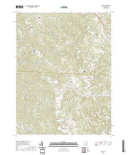 US Topo 7.5-minute map for Alfred OH