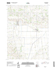 US Topo 7.5-minute map for Alger OH