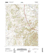 US Topo 7.5-minute map for Amanda OH