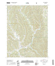 US Topo 7.5-minute map for Amesville OH