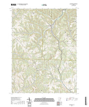 US Topo 7.5-minute map for Amsterdam OH