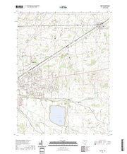 US Topo 7.5-minute map for Arcadia OH