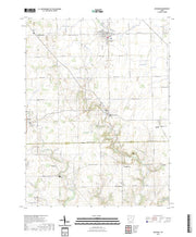 US Topo 7.5-minute map for Arcanum OH