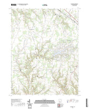 US Topo 7.5-minute map for Ash Ridge OH