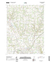 US Topo 7.5-minute map for Ashland North OH