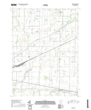 US Topo 7.5-minute map for Bascom OH