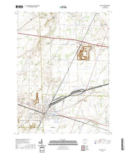 US Topo 7.5-minute map for Bellevue OH