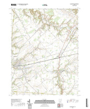 US Topo 7.5-minute map for Blanchester OH