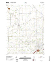 US Topo 7.5-minute map for Bluffton OH