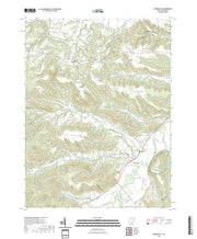 US Topo 7.5-minute map for Bourneville OH