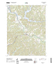 US Topo 7.5-minute map for Bowerston OH