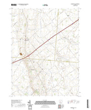 US Topo 7.5-minute map for Bowersville OH