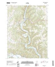 US Topo 7.5-minute map for Brinkhaven OH