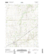 US Topo 7.5-minute map for Caledonia OH