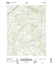 US Topo 7.5-minute map for Chesterville OH