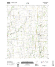 US Topo 7.5-minute map for Christiansburg OH