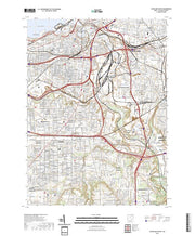 US Topo 7.5-minute map for Cleveland South OH