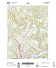 US Topo 7.5-minute map for East Liverpool North OHPAWV