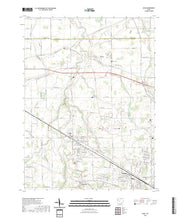 US Topo 7.5-minute map for Elida OH