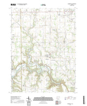 US Topo 7.5-minute map for Farmersville OH