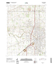 US Topo 7.5-minute map for Findlay OH