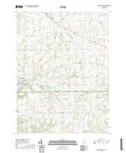 US Topo 7.5-minute map for Fredericksburg OH