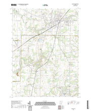 US Topo 7.5-minute map for Galion OH