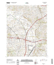 US Topo 7.5-minute map for Glendale OH