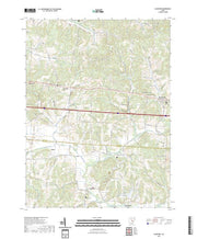 US Topo 7.5-minute map for Glenford OH