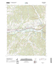 US Topo 7.5-minute map for Hanover OH