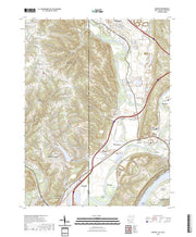 US Topo 7.5-minute map for Hooven OHINKY