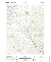 US Topo 7.5-minute map for Huntsville OH