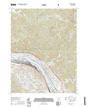 US Topo 7.5-minute map for Ironton OHKY