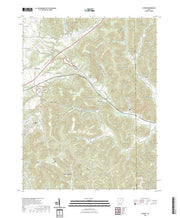 US Topo 7.5-minute map for Jaybird OH