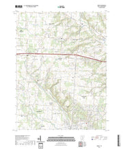 US Topo 7.5-minute map for Jersey OH