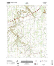 US Topo 7.5-minute map for Kipton OH