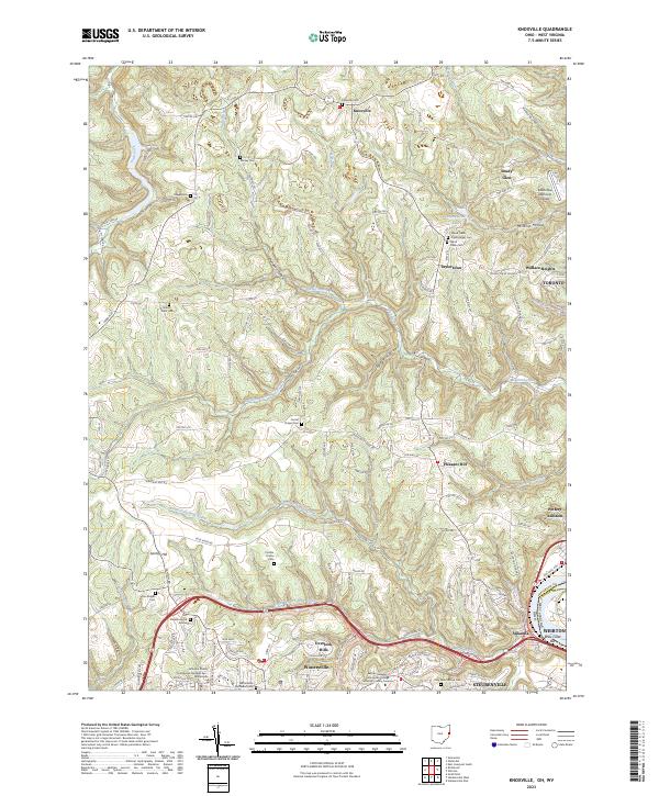 US Topo 7.5-minute map for Knoxville OHWV