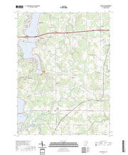 US Topo 7.5-minute map for Lake Milton OH