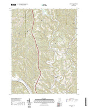 US Topo 7.5-minute map for Lower Salem OH