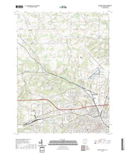 US Topo 7.5-minute map for Mansfield North OH