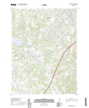 US Topo 7.5-minute map for Mansfield South OH