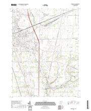 US Topo 7.5-minute map for Marion East OH