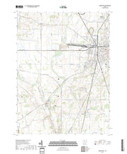 US Topo 7.5-minute map for Marion West OH