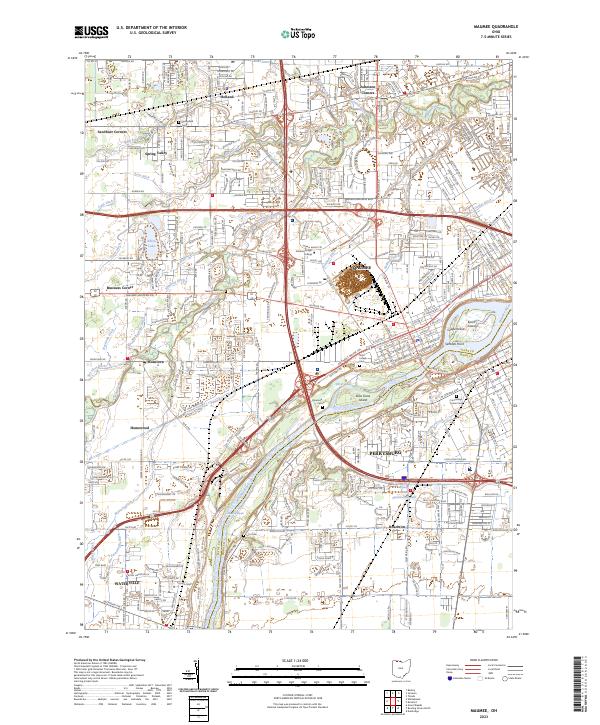 US Topo 7.5-minute map for Maumee OH